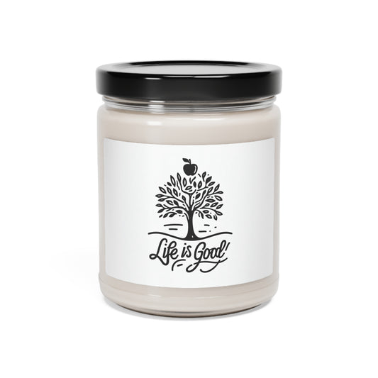 Life is Good Scented Soy Candle, 9oz